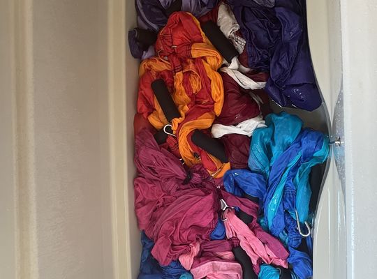 シルクをつけ置き洗い