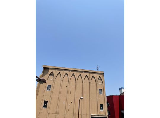 スタジオから見た空